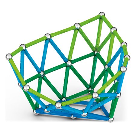 Geomag - Classic Color Recycled Magnetic Toy Set - 142 Pieces