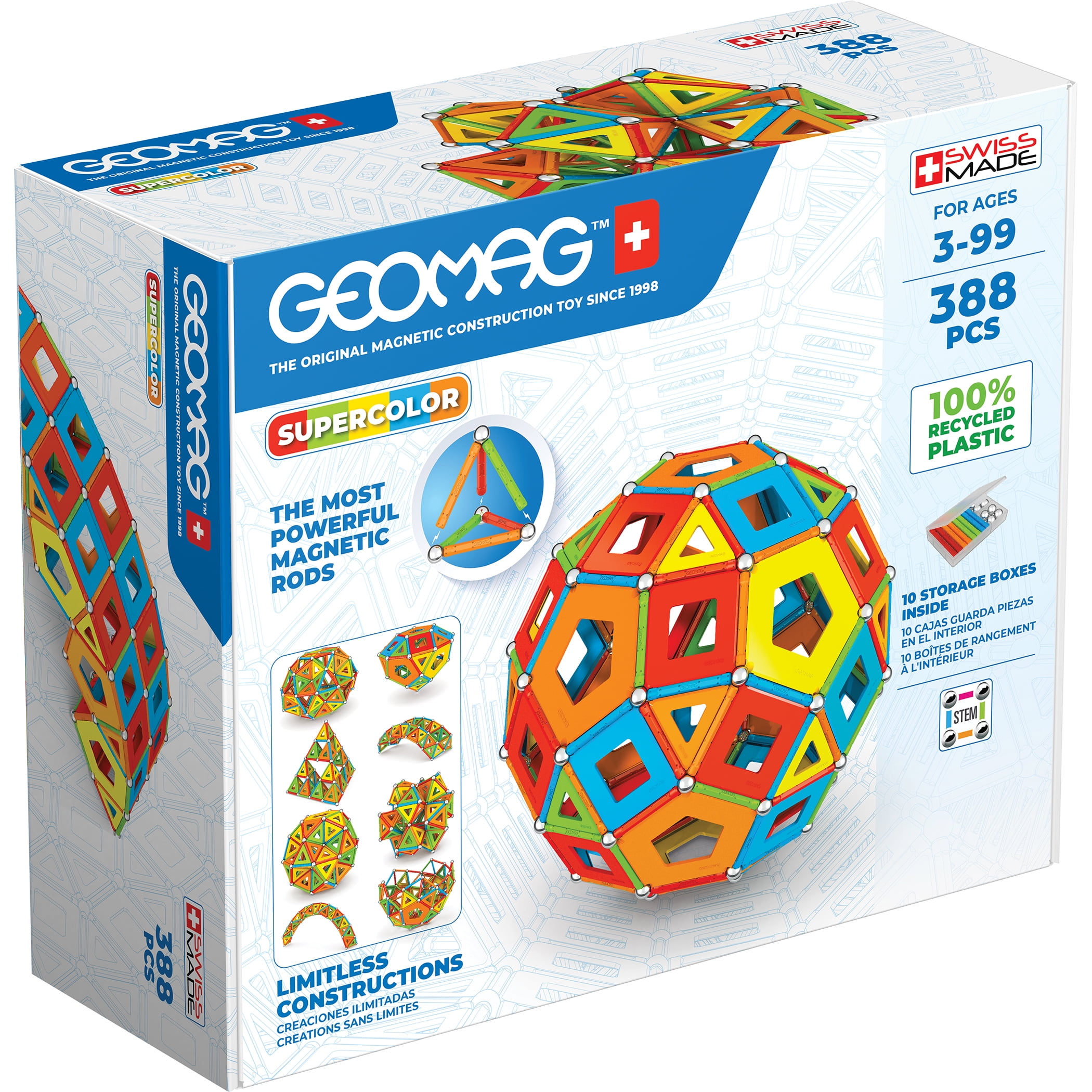 Supercolor Panels 15pc - Geomag – The Red Balloon Toy Store