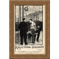thumbnail image 1 of Geomay 24x16 Gold Ornate Wood Framed Canvas Art by Theophile Steinlen, 1 of 2
