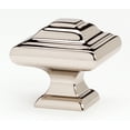 thumbnail image 1 of Alno A1525-PN Geometric 1-1/4" Cabinet Knob Polished Nickel, 1 of 7