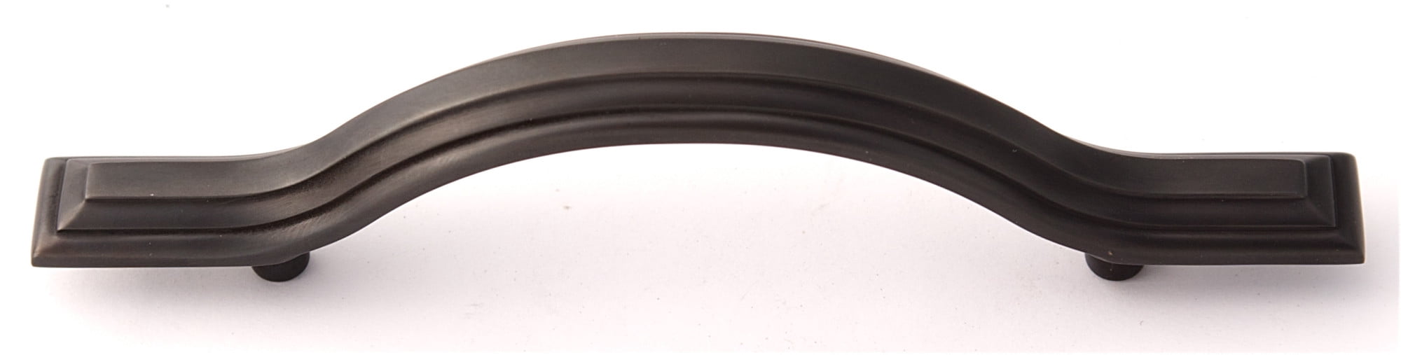 Geometric 3 1/2" Center Arch Pull, Bronze