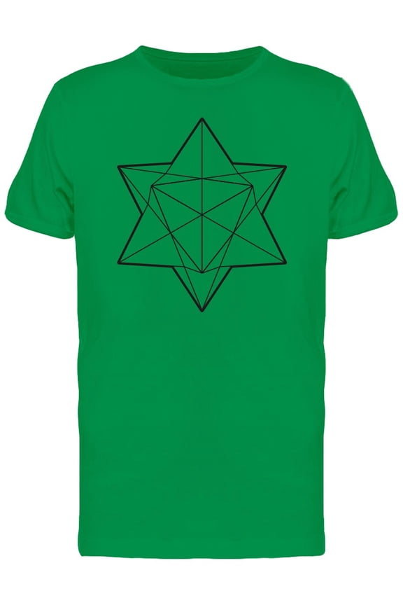 Geometric 3D Star  Tee Men's -Image by Shutterstock