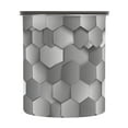 thumbnail image 1 of Geometric 3d Hexagon Honeycomb Airtight Coffee Bean Canister 30oz Food Storage Containers with Lids For Gournd, Tea, Sugar, Flour, Rice, Cereal, Candy Cookie Jar, 1 of 8