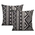 thumbnail image 1 of Geometric Abstract Decorative Throw Pillows,Modern Mid Century (8) Throw Pillow Covers 16"x16", Set Of 2, Linen Study Sofa Cushion Cover Indoor Living Room Home Decor, 1 of 7