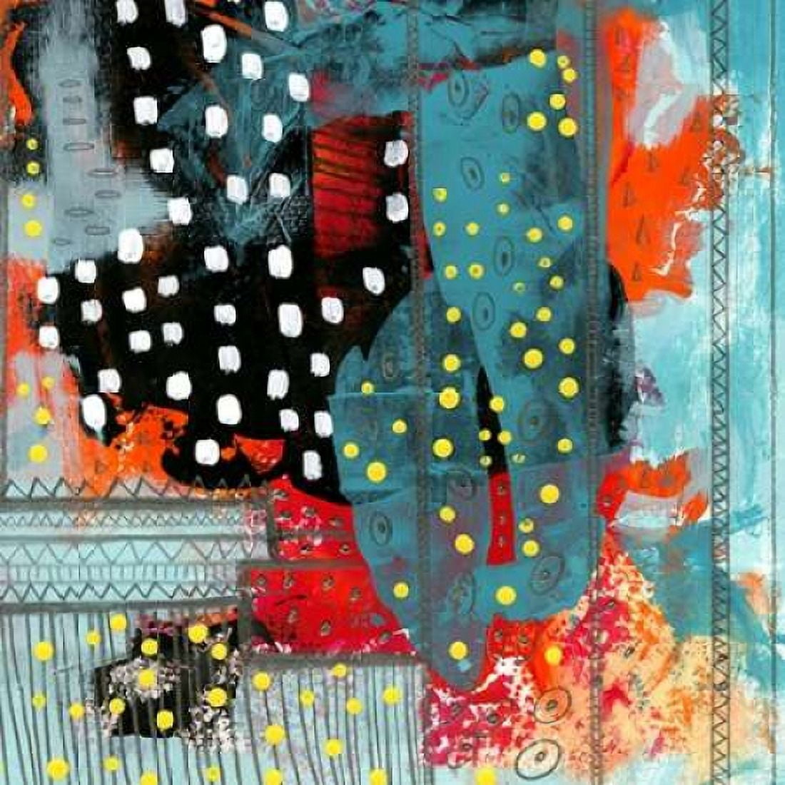 Geometric Abstract II Canvas Art - Sarah Ogren (24 x 24)