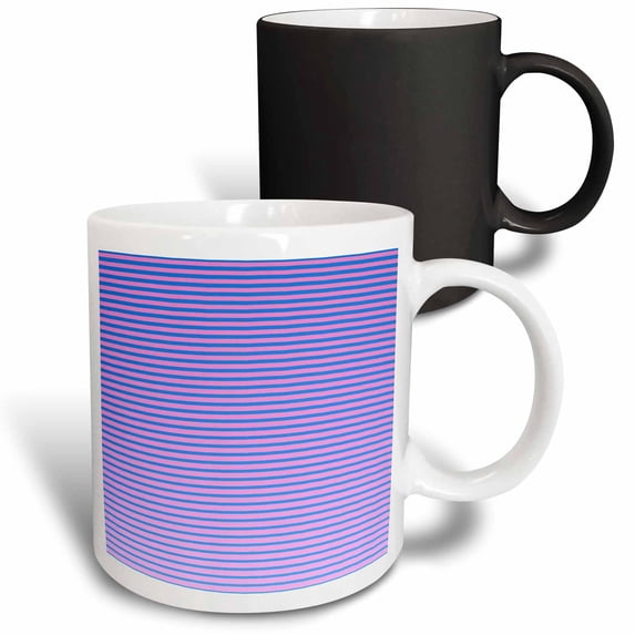3drose, Geometric Abstract Line Pattern Background - Gradient Vector Design, 11oz Magic Transforming Mug