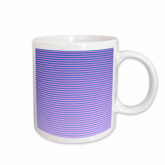 3drose, Geometric Abstract Line Pattern Background - Gradient Vector Design, 11oz Mug