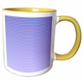 thumbnail image 1 of 3drose, Geometric Abstract Line Pattern Background - Gradient Vector Design, 11oz Two-tone Yellow Mug, 1 of 6