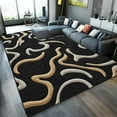 thumbnail image 1 of Geometric Abstract Living Room Carpets Modern Light Luxury Rugs for Bedroom Sofa Table Beside r Floor Mat Lounge Rug tapete, 1 of 5
