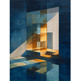 thumbnail image 1 of Geometric Abstract Sunlight Canvas Print Modern Minimalist Wall Art for Living Room Bedroom Office Decor, 1 of 8