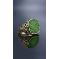 thumbnail image 1 of Geometric Alloy Ring European American Design Retro Punk Ring Birthday Gift Individually Packed Geometric Model Ring Fashion Jewelry Ring, 1 of 3