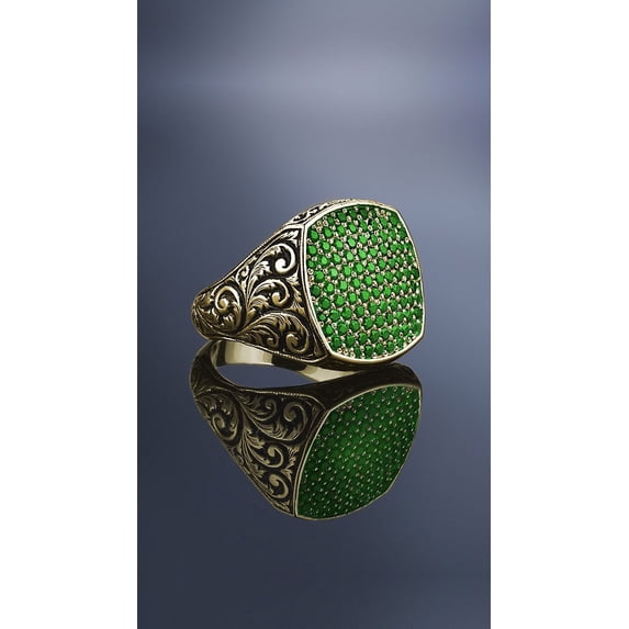 Geometric Alloy Ring European American Design Retro Punk Ring Birthday Gift Individually Packed Geometric Model Ring Fashion Jewelry Ring