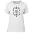 thumbnail image 1 of Geometric Art Feathers Tee Women's -Image by Shutterstock, 1 of 2