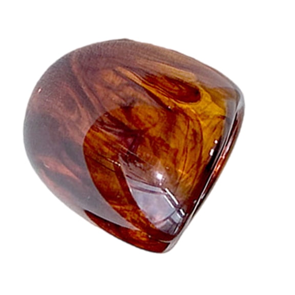 Geometric Artisanal Resin Rings Dateless Elegances Comfort Fit Casual Formal Outfit Enhancer Geometric Wedding