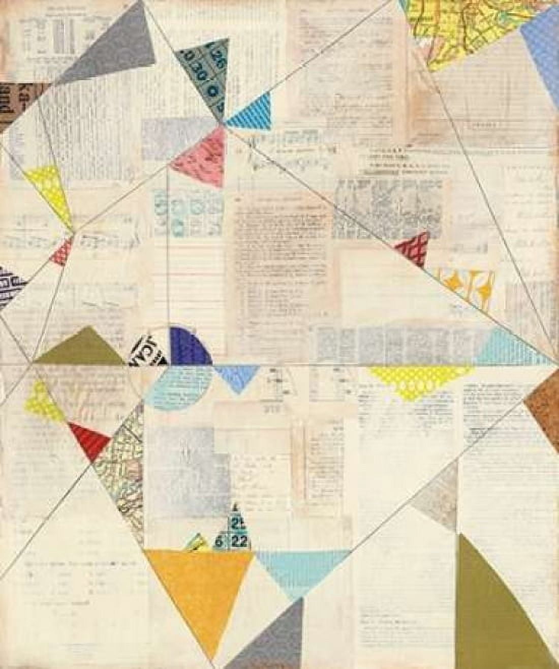Geometric Background II v2 Canvas Art - Courtney Prahl (24 x 24)