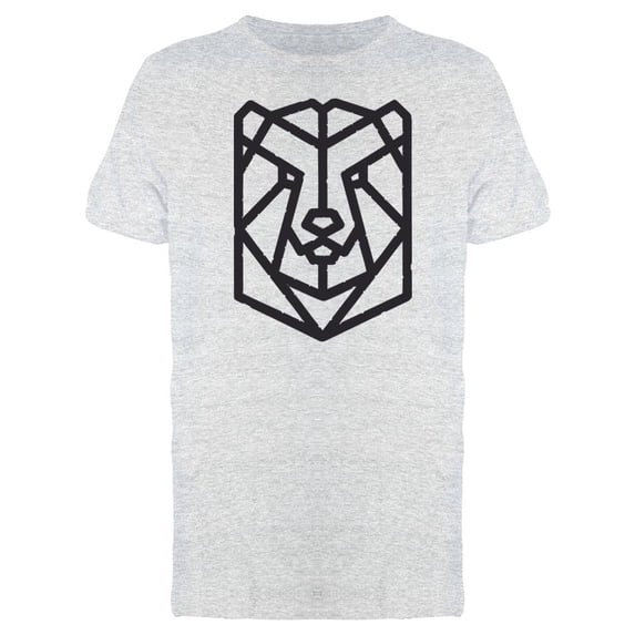 Geometric Bear Head Logo Tee Men's -Image by Shutterstock