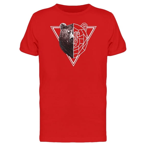 Geometric Bear Head Tee Men's -Image by Shutterstock