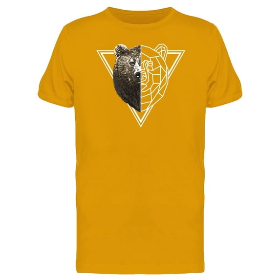 Geometric Bear Head Tee Men's -Image by Shutterstock