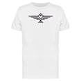 thumbnail image 1 of Geometric Black Eagle Shape T-Shirt Men -Image by Shutterstock, Male XX-Large, 1 of 2