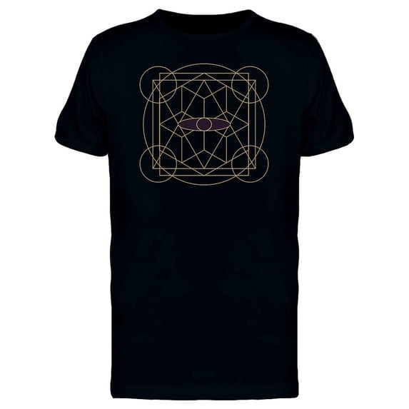 Geometric Black Eye Mandala Tee Men's -Image by Shutterstock