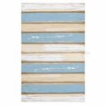 thumbnail image 1 of Geometric Blue Beige 1 Pack Kitchen Towel, Water Absorbent Dish Towel, Farmhosue Vintage Shabby Wood Grain Decorative Hand Towels - Quick Drying Cloth for Cooking Baking, 18x28 Inch, 1 of 8