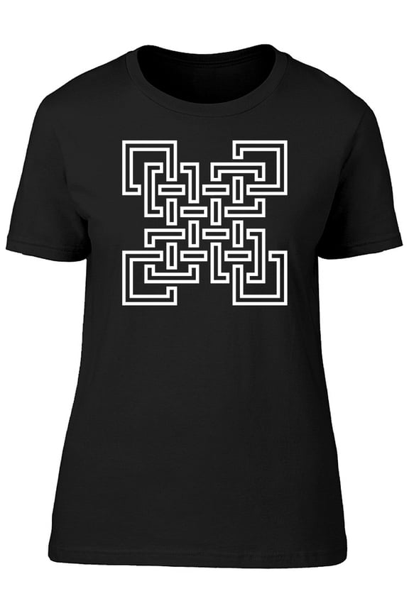 Geometric Celtic T-Shirt Men -Image by Shutterstock, Male Large