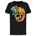 thumbnail image 1 of Geometric Chamaleon T-Shirt Men -Image by Shutterstock, Male Small, 1 of 2