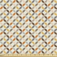 thumbnail image 1 of Ambesonne Geometric Fabric by the Yard Upholstery, Angled Cyclic Tile, 3 Yards, Multicolor, 1 of 5