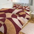 thumbnail image 1 of Geometric Circle Stripe Bedding Set Couple Bedclothes Pillowcase Customized Home Textiles Bed Set for Bedroom Decoration, 1 of 6