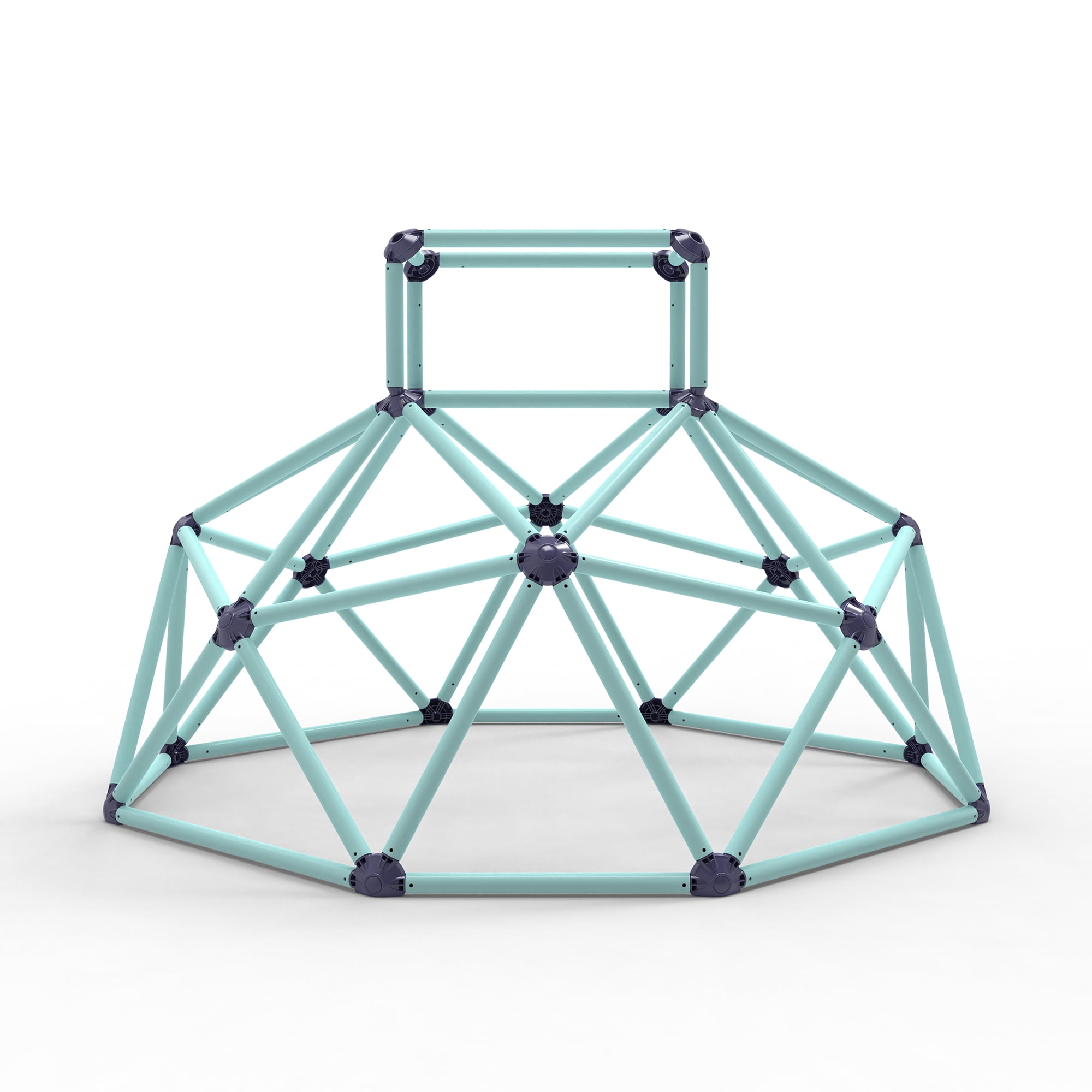 Geometric Climbing Dome for Kids Ages 3 to 10, Galvanized Steel Indoor Outdoor Climbing Frame, Sturdy High Load Capacity, Portable Easy Assembly Play Equipment