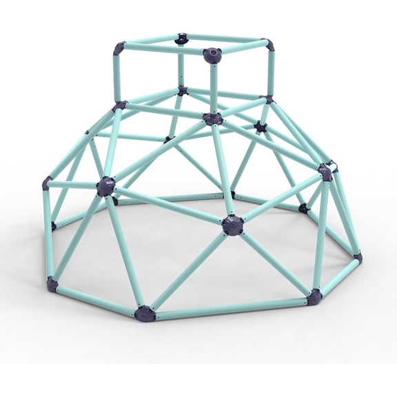 Geometric Climbing Dome for Kids Ages 3-10, Outdoor Indoor Play Structure with Strong Load Capacity, Easy Assembly and Portable, Sturdy Steel Frame for Backyard Garden Park