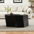 thumbnail image 1 of Geometric Coffee Table Set | Suitable for busy family life | Easy movement and floor protection, 1 of 3