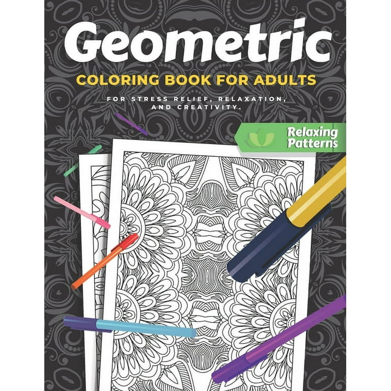 Satisfying Patterns Coloring Book: Relaxing Coloring Book for