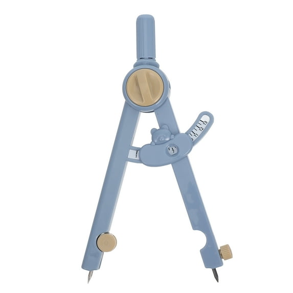 Geometric Compass for Geometry Math Drawing Student Use Blue