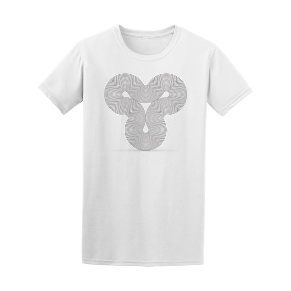 Geometric Connected Circles Tee Men's -Image by Shutterstock