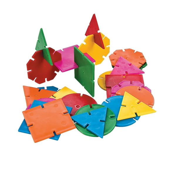 Geometric Connecting Shapes - 400 Pieces