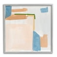 thumbnail image 1 of Geometric Contemporary Shapes Abstract Painting Gray Framed Art Print Wall Art, 1 of 7