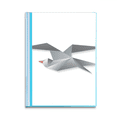 thumbnail image 1 of Geometric  Crow Origa Pattern Book Sheet Protectors Portfolio Binder Folder, 1 of 3