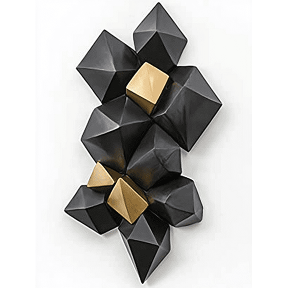 Geometric Crystal Decor Painting/Canvas ArtSuitable for Living Room Bedroom Office Hallway and Modern Apartment Decoration.