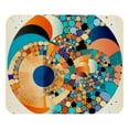 thumbnail image 1 of Geometric Cube 8.3x9.8 Inch Square Non-Slip Rubber Bottom Mouse Pad, Desk Pad, Desk Mat - Printed Design for Office and Gaming, 1 of 6