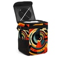 thumbnail image 1 of Geometric Cube Foldable Car Trash Can with Lid, Leak-Proof Mini Trash Can, Car Trash Bin, Trash Can for Car with Hanging Storage Bag, 1 of 6