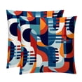 thumbnail image 1 of Geometric Cube Throw Pillow Covers Set of 2 for Chair Pillow Covers for Various Occasions - 16x16, 18x18, 20x20 Inches - Decorative Pillows Covers with Unique Patterns, 1 of 6