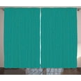 thumbnail image 1 of Geometric Curtains 2 Panels Set, Randomly Arranged Triangles Pattern Abstract Composition of Shapes, Window Drapes for Living Room Bedroom, 108W X 90L Inches, Pale Sea Green and Orange, by Ambesonne, 1 of 3