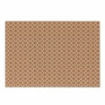 thumbnail image 1 of Geometric Cutting Board, Diagonal Checkered Pattern with Squares on Orange Background Modern Geometrical, Decorative Tempered Glass Cutting and Serving Board, Small Size, Orange White, by Ambesonne, 1 of 1