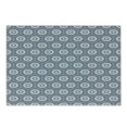 thumbnail image 1 of Geometric Cutting Board, Pale Toned Hexagon Shapes with Floral Elements Japanese Culture Inspired Pattern, Decorative Tempered Glass Cutting and Serving Board, Small Size, Grey White, by Ambesonne, 1 of 1
