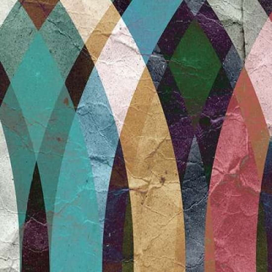 Geometric Design 3 Canvas Art - GraphINC Studio (24 x 24)