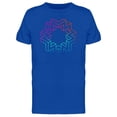 thumbnail image 1 of Geometric Design Gradient Tee Men's -Image by Shutterstock, 1 of 2
