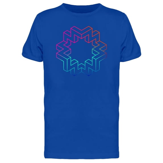 Geometric Design Gradient Tee Men's -Image by Shutterstock