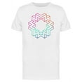 thumbnail image 1 of Geometric Design Gradient T-Shirt Men -Image by Shutterstock, Male Medium, 1 of 2
