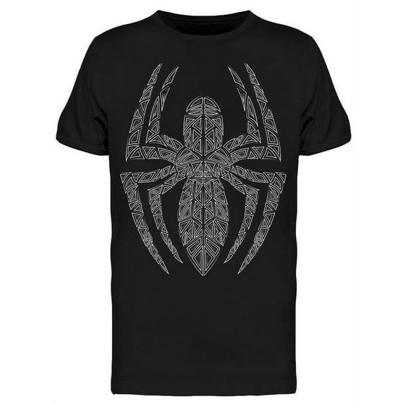 Geometric Design Of Spider T-Shirt Men -Image by Shutterstock, Male Small
